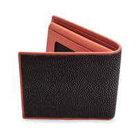 Twotone Black Brown Stingray Wallet