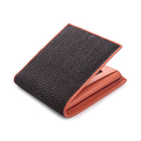 Twotone Black Brown Stingray Wallet