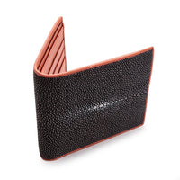 Twotone Black Brown Stingray Wallet