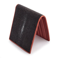 Twotone Black Brown Stingray Wallet