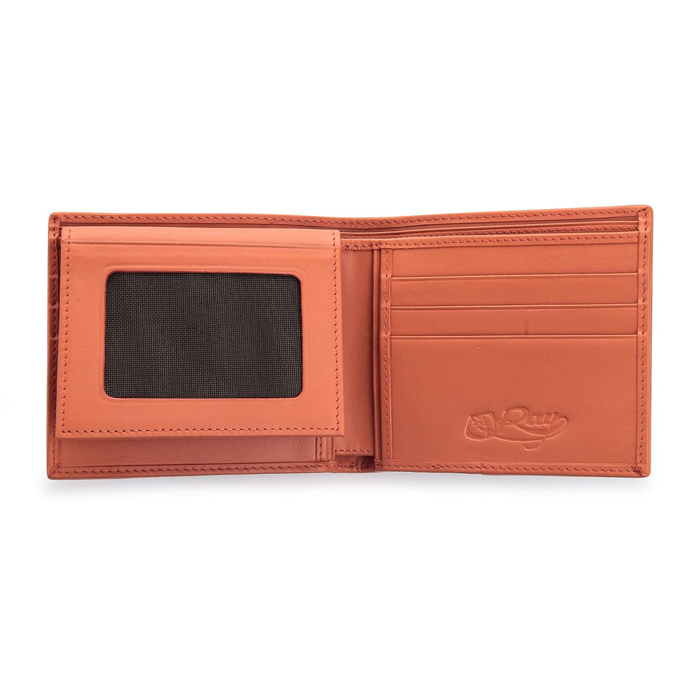 Twotone Black Brown Stingray Wallet