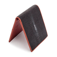 Twotone Black Brown Stingray Wallet