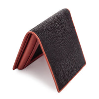 Twotone Black Brown Stingray Wallet