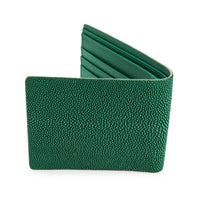 Green Polished Stingray Wallet