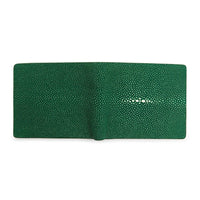 Green Polished Stingray Wallet