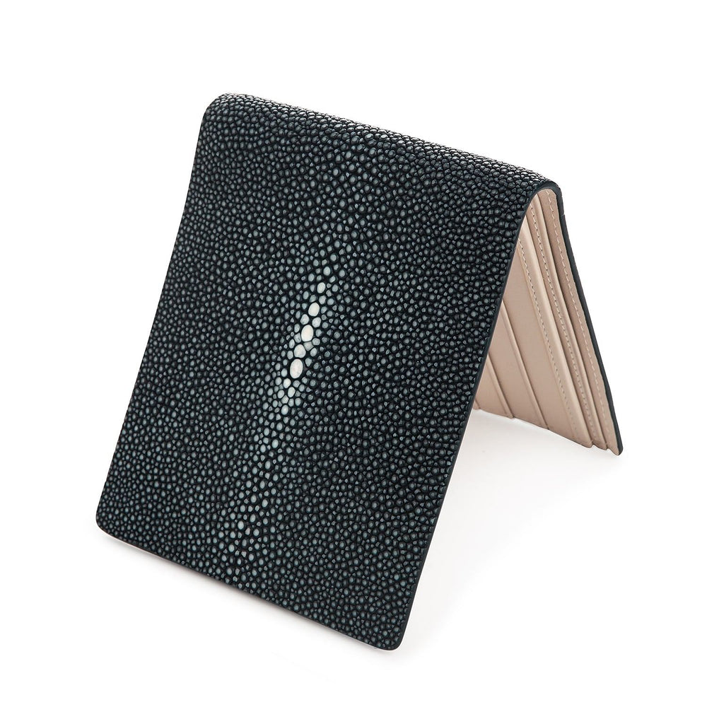 Navy Blue Stingray Mens Wallet