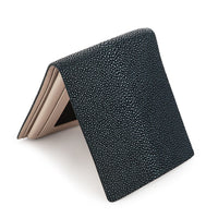 Navy Blue Stingray Mens Wallet