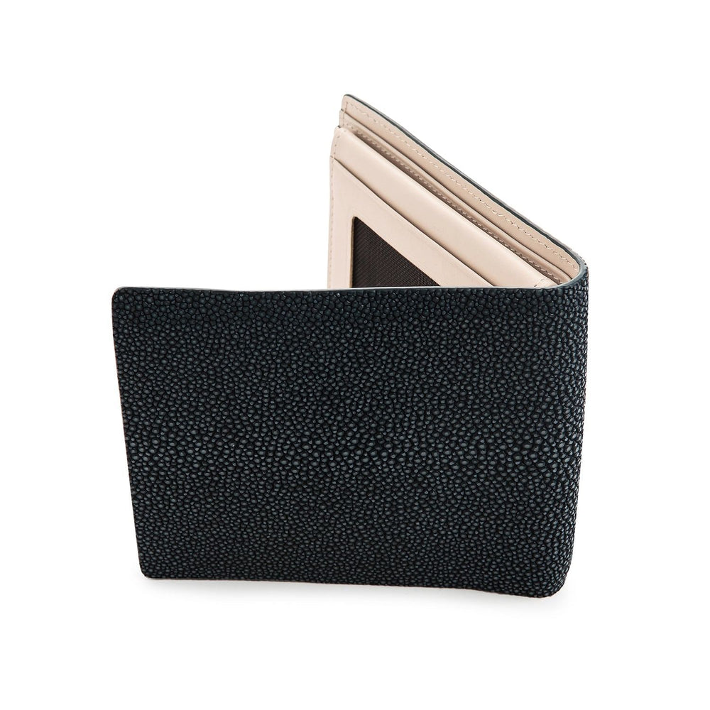 Navy Blue Stingray Mens Wallet