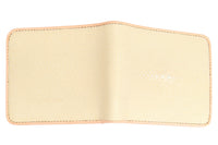 Pearl White Genuine Stingray Leather Wallet