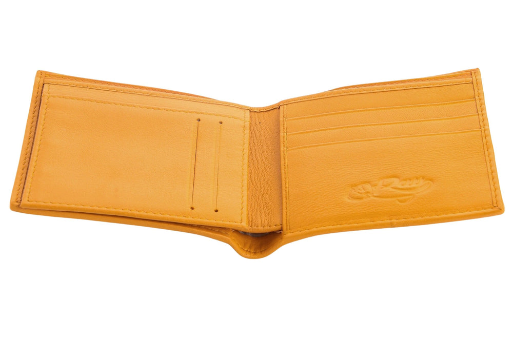 Row Orange Stingray Skin Wallet